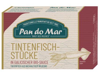 Pan do Mar Kousky kalamár v omáčce 120 g bio  BIO
