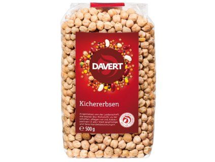 Davert Cizrna 500 g bio  BIO VEGAN BEZLEPEK