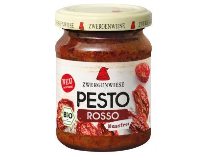 Zwergenwiese Pesto Rosso 125 g bio  BIO VEGAN BEZLEPEK