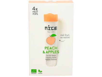 NICE Multipack Dřeň broskev a jablko 4x 60 ml bio  BIO VEGAN BEZLEPEK