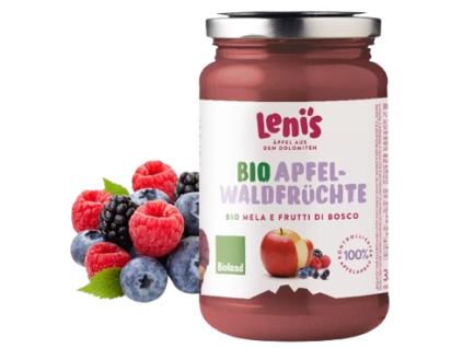 Leni's Pyré jablko a lesní plody 360 g bio  BIO VEGAN BEZLEPEK