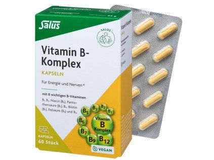 Salus Vitamin B-komplex 60 tablet 22 g  VEGAN BEZLEPEK