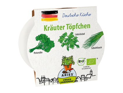 Aries Sada k pěstování Německé bylinky 3 ks bio  BIO VEGAN