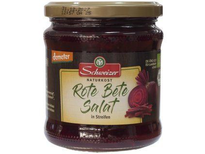 Schweizer Salát z červené řepy 330 g bio  BIO VEGAN BEZLEPEK DEMETER