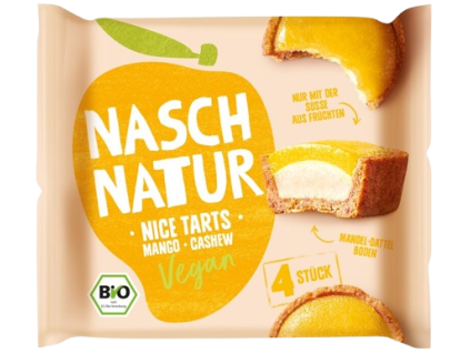 Nasch Natur Mražené košíčky mango a kokos 100 g bio  BIO VEGAN