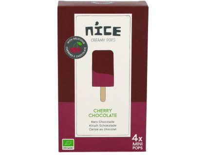 NICE Multipack Nanuky višňové v čokoládě 4x 45 ml bio  BIO VEGETARIAN BEZLEPEK
