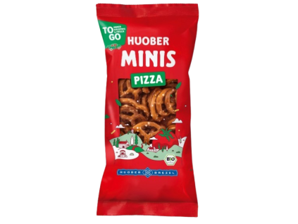 Huober Brezel Preclíky pizza 75 g bio  BIO VEGETARIAN