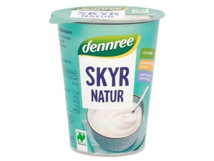 Dennree Skyr přírodní 400 g bio  BIO VEGETARIAN