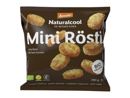 Natural Cool Bramborové placičky Rösti 390 g bio  BIO VEGAN BEZLEPEK DEMETER