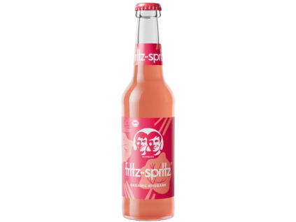 Fritz-kola Perlivá limonáda rebarbora 330 ml bio  BIO VEGAN