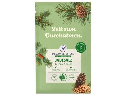 Dresdner Essenz Koupelová sůl borovice a jedle 40 g eco  ECO VEGAN