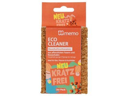 memo Houbička do domácnosti pratelná 2 ks eco  ECO VEGAN