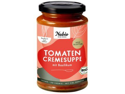 Nabio Krémová rajčatová polévka 375 ml bio  BIO VEGAN
