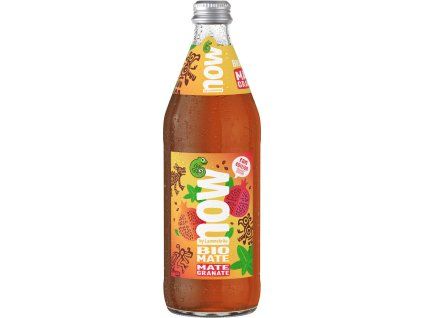 NOW Granátové jablko s maté Spritzzz 0,5 l bio  BIO VEGAN