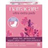 Natracare Vložky Ultra extra s křidélky dlouhé 8ks eco  křidélky long 8ks