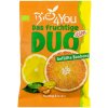 Bio4You Ovocné bonbóny DUO pomeranč a citron 75 g bio  BIO VEGAN