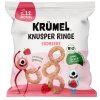 Krümel Křupavé kroužky pro děti jahodové 20 g bio  BIO VEGAN