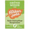 Birkengold Xylitolové žvýkačky zelená máta 28 g  VEGAN