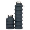 Pandoo Silikonová láhev skládací černá 700 ml eco  ECO