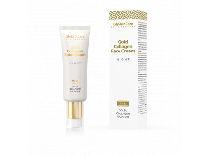 gold collagen face cream night en