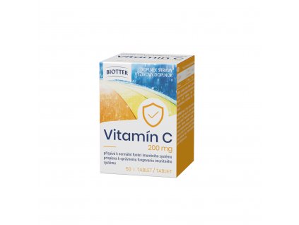 Biotter Vitamín C 200 mg 50 tbl.