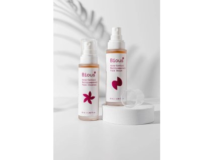 Bious Multicomponent Face Serum and Face Cleanser Set