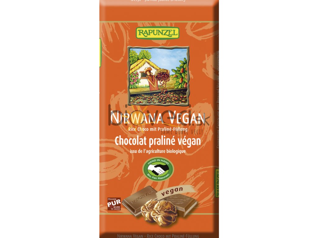 3246 rapunzel nirwana cokolada 100g vegan