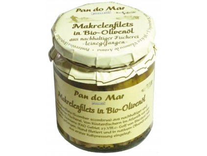 10869 bio filety z makrely v olivovom oleji 220g