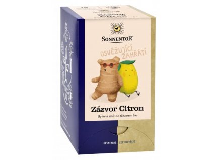 zazvor citron porciovany caj 32g