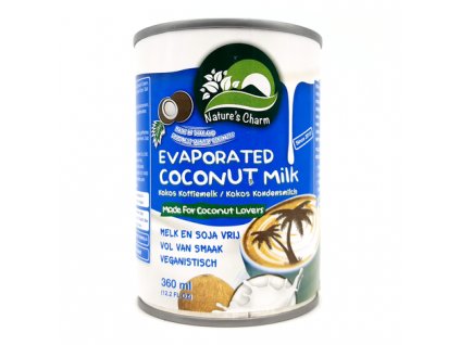 kokosové mlieko zahustené naturs charme