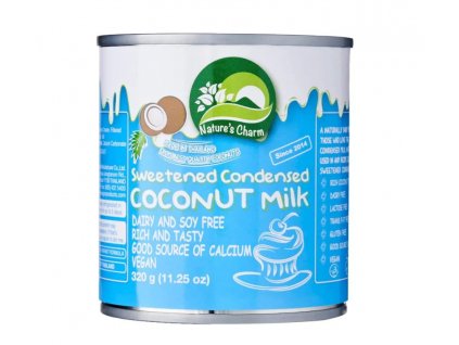 Kokosové mlieko kondenzované sladené 320g NATURE´S CHARM BIOVECI