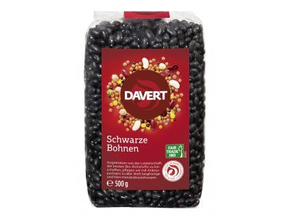 19926 dav bohnen schwarz 500g