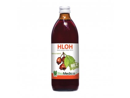 Hloh 100% šťava 500ml EKOMEDICA BIOVECI