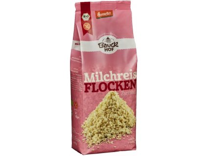 Mliečne ryžové vločky 425g BAUCKHOF BIOVECI