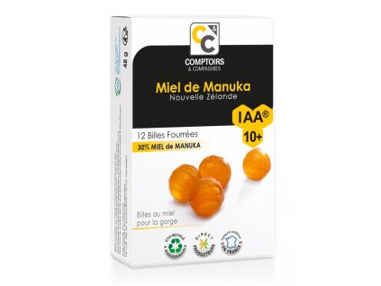Plnené cukríky s MANUKA MEDOM IAA®10+ 48g COMPTOIRS&COMPAGNIES BIOVECI