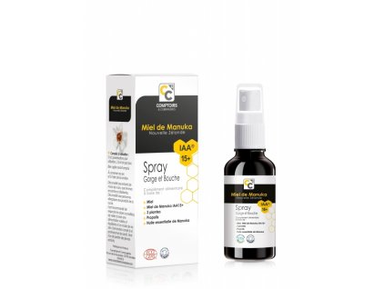 Sprej do hrdla s MANUKA medom IAA15+ 25ml COMPTOIRS&COMPAGNIES BIOVECI