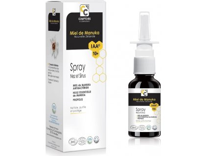 Sprej do nosa s MANUKA medom IAA10+ 15ml COMPTOIRS&COMPAGNIES BIOVECI