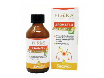 Aromaflu emulzia pre deti Bio 100ml FLORA BIOVECI