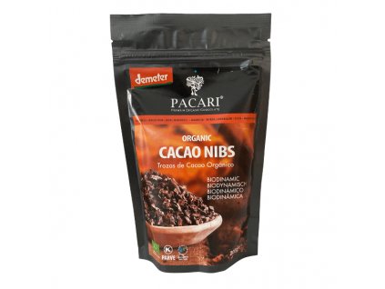 Sekané kakaové bôby DEMETER 200g PACARI BIOVECI