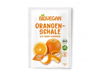 Pomarančová kôra, strúhaná, BIO 9g BIOVEGAN BIOVECI