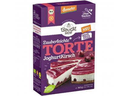 Zmes na prípravu jogurtovo čerešňovej torty 365g BAUCKHOF BIOVECI