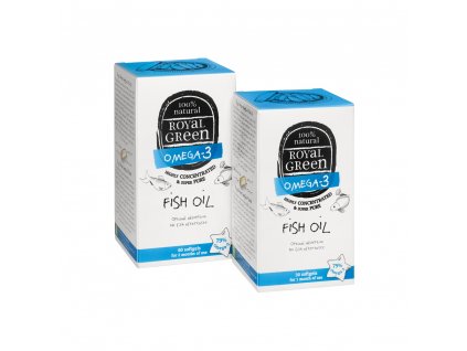 Rybí olej Omega 3 60 kapsúl ROYAL GREEN BIOVECI