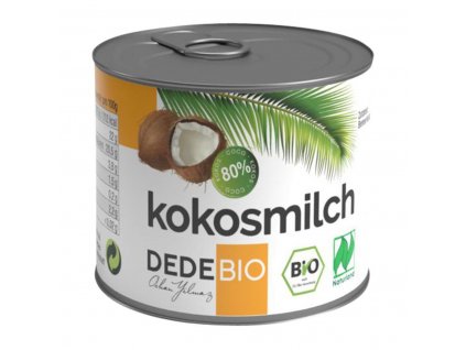Kokosové mlieko 22% 200ml DEDE BIO BIOVECI