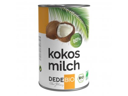 Kokosové mlieko 22% 400ml DEDE BIO BIOVECI