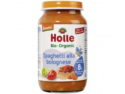 Príkrm Špagety Bolognese 8M+ 220g HOLLE BIOVECI