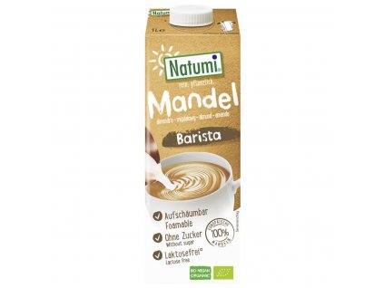 Mandľové mlieko Barista 1l NATUMI BIOVECI