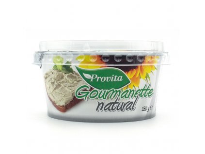 Gourmanette nátierka natural 130g Provita BIOVECI