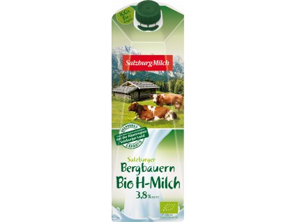 Horské mlieko 3,8%  BIO 1l SALZBURGMILCH