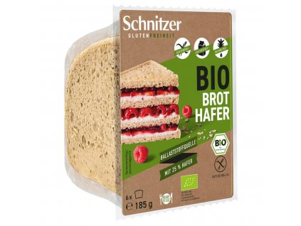 Ovsený bezlepkový chieb 500g SCHNITZER BIOVECI