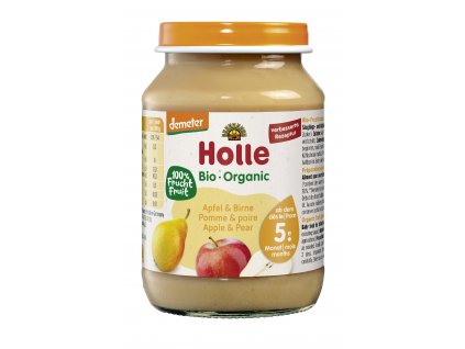 Detská výživa jablko a hruška DEMETER 190g HOLLE